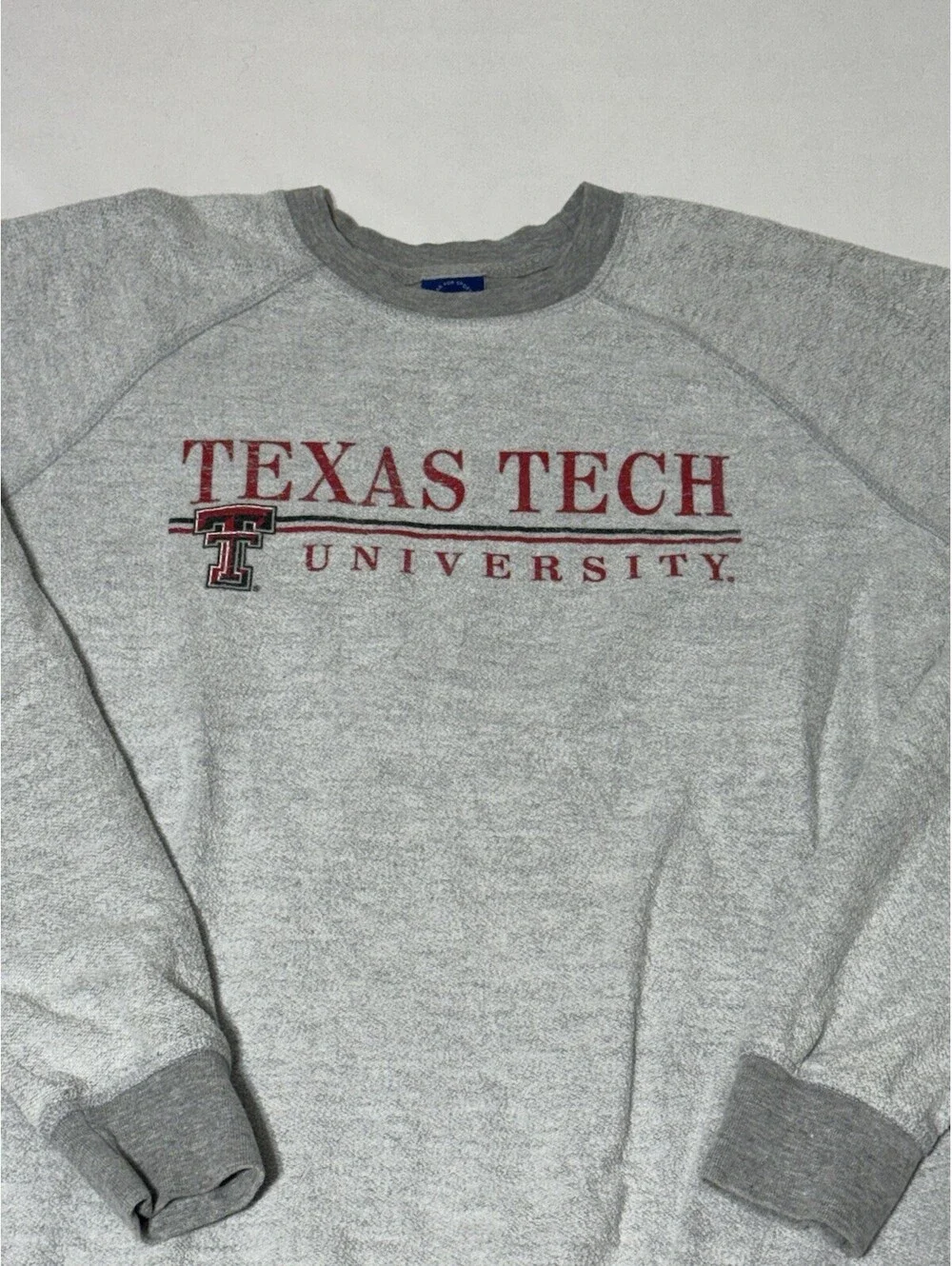 Gear For Sports Texas Tech  Inside Out Sweatshirt Mens Sm Gray Vintage